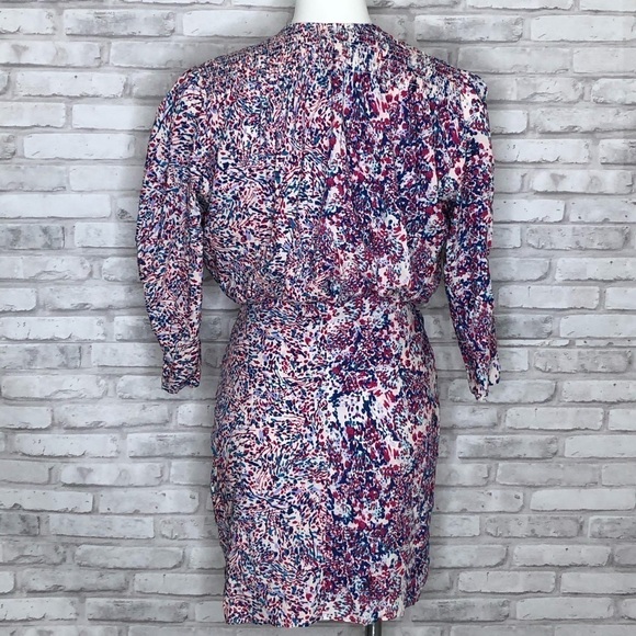 IRO Firenze wrap mini dress, size XS / 2 - Picture 6 of 10